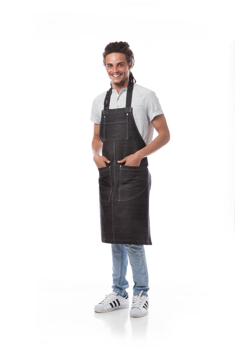 DENIM DUNGAREE PROBAN® CRAFTMAN APRON AMERICAN BKW DENIM HIPSTER APRON – DayStar Apparel, Inc.