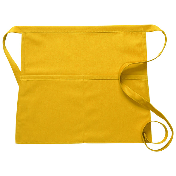 TWO POCKET SQUARED WAIST APRON