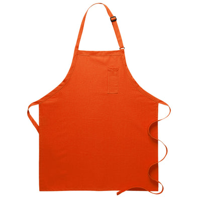 PENCIL POCKET BIB APRON