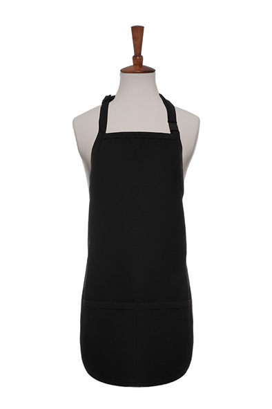 TWO POCKET CHILD BIB APRON w/ ADJ NECK