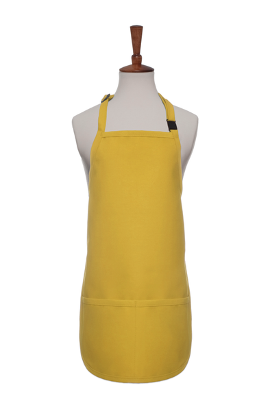 TWO POCKET CHILD BIB APRON w/ ADJ NECK