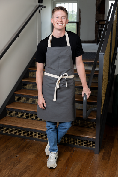 PREMIUM CANVAS BIB APRON