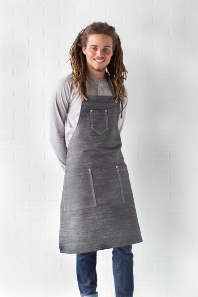 AMERICAN BKW DENIM MILLENNIAL APRON