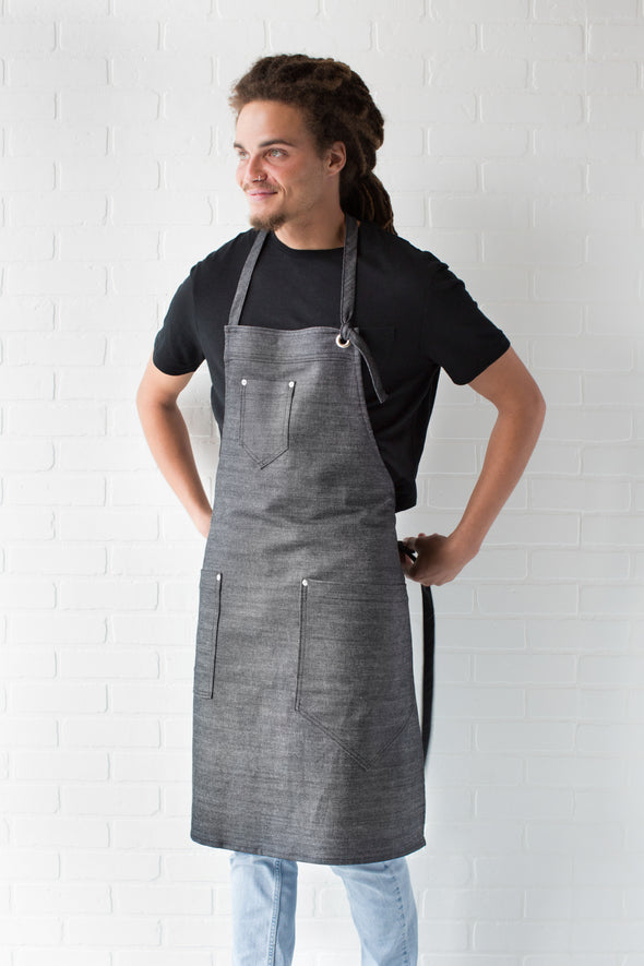 AMERICAN BK DENIM MILLENNIAL APRON