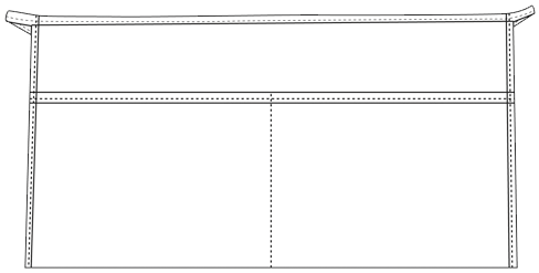 TWO POCKET WAIST APRON