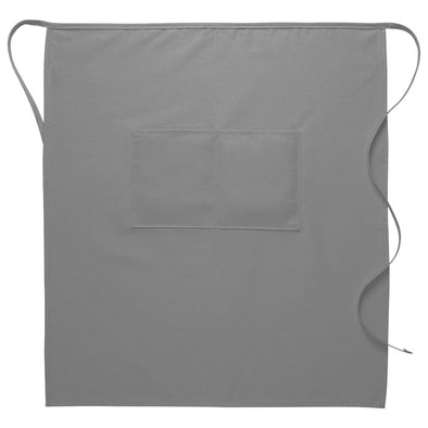 FULL BISTRO APRON W/ CENTER DIVIDED POCKET