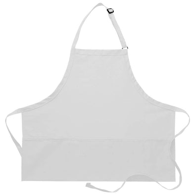 THREE POCKET BIB APRON