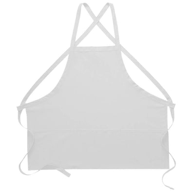 CRISS CROSS THREE POCKET BIB APRON