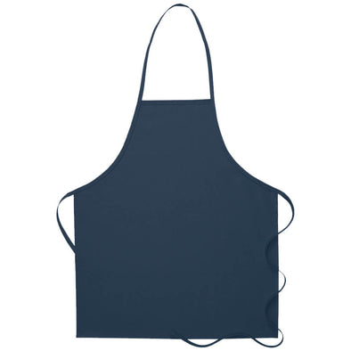 NO POCKET BIB APRON W/ NON-ADJ NECK