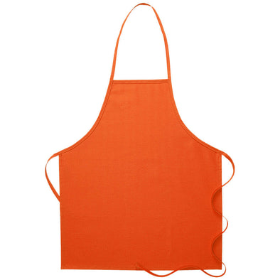 NO POCKET BIB APRON W/ NON-ADJ NECK