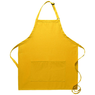 BIB APRON W/ CENTER DIVIDED POCKET