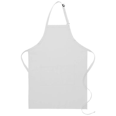 BUTCHER APRON W/ CENTER DIVIDED POCKET