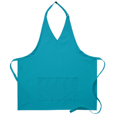 TUXEDO BIB APRON W/ CENTER DIVIDED POCKET